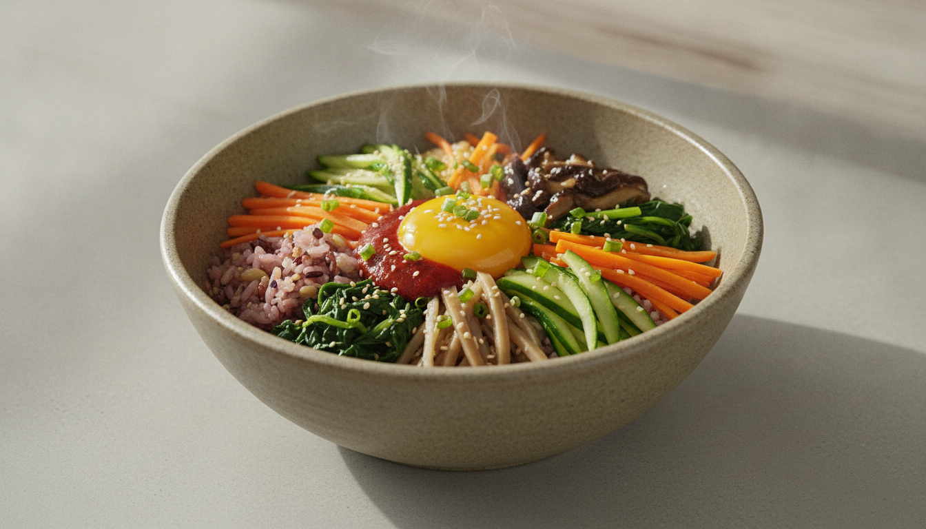 식물성 영양잡곡 전주식 비빔밥