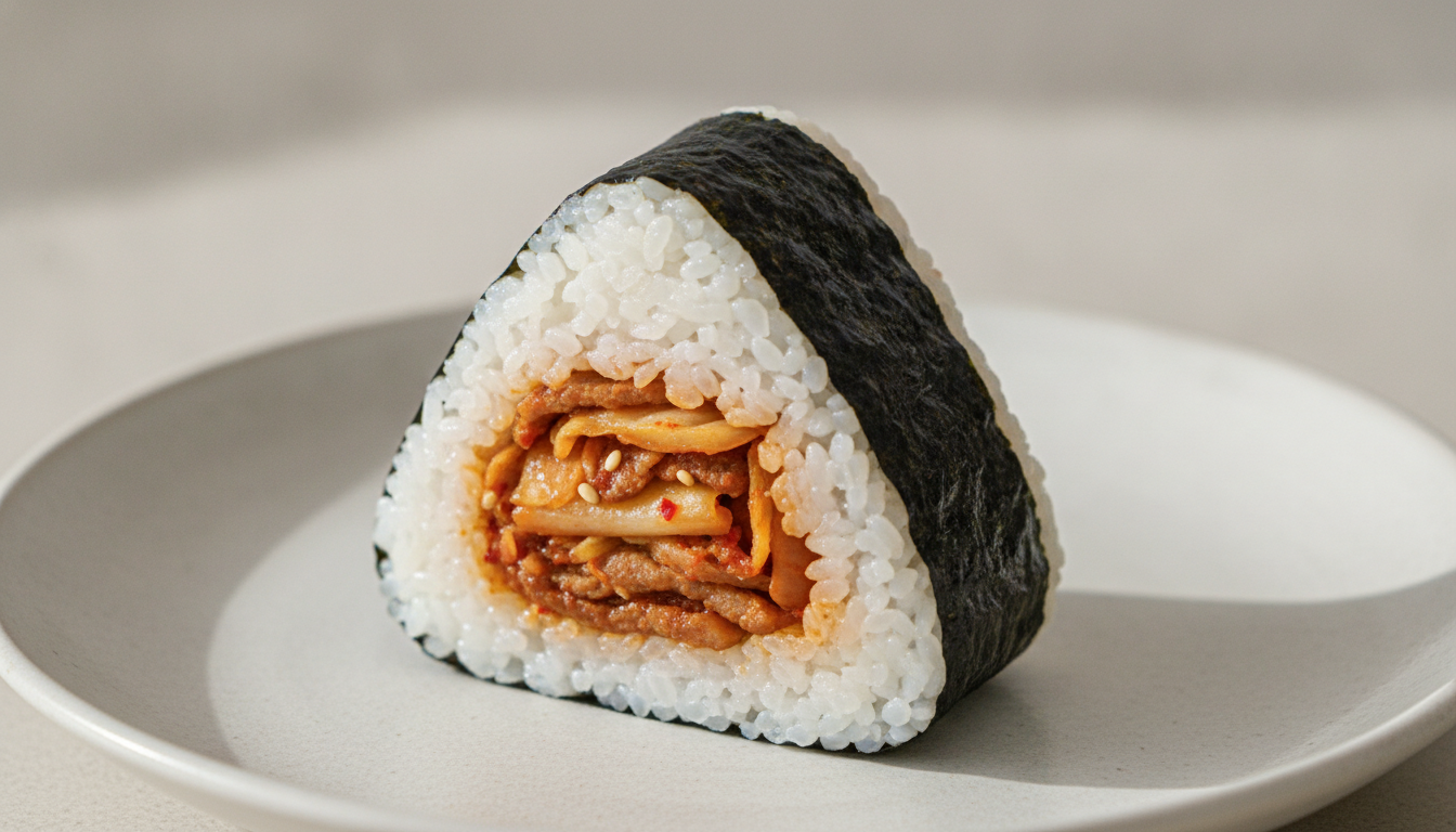 점보김치제육삼각김밥