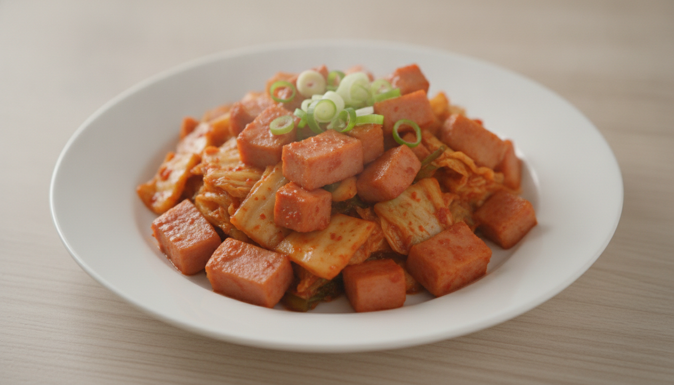 백종원의 빽햄 김치볶음