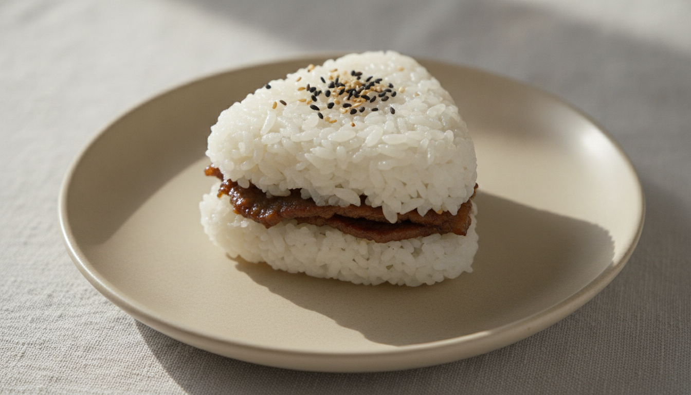 통고기산적 삼각김밥