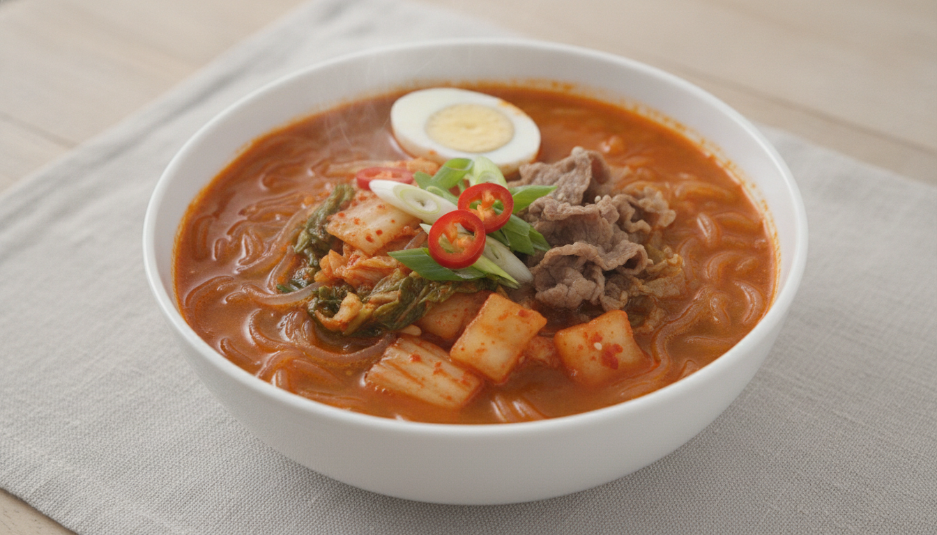 발효곤약라면 매운맛