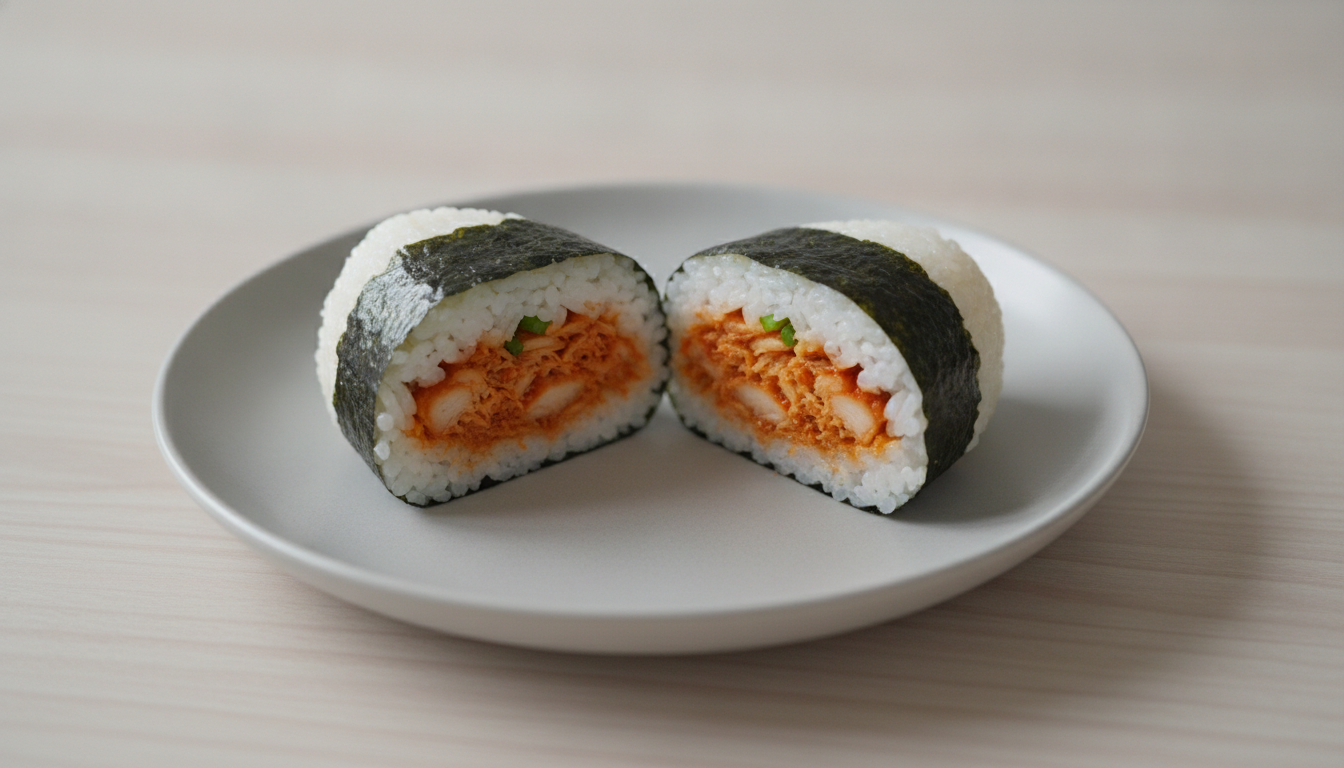 불타는 치킨돈까스 삼각김밥
