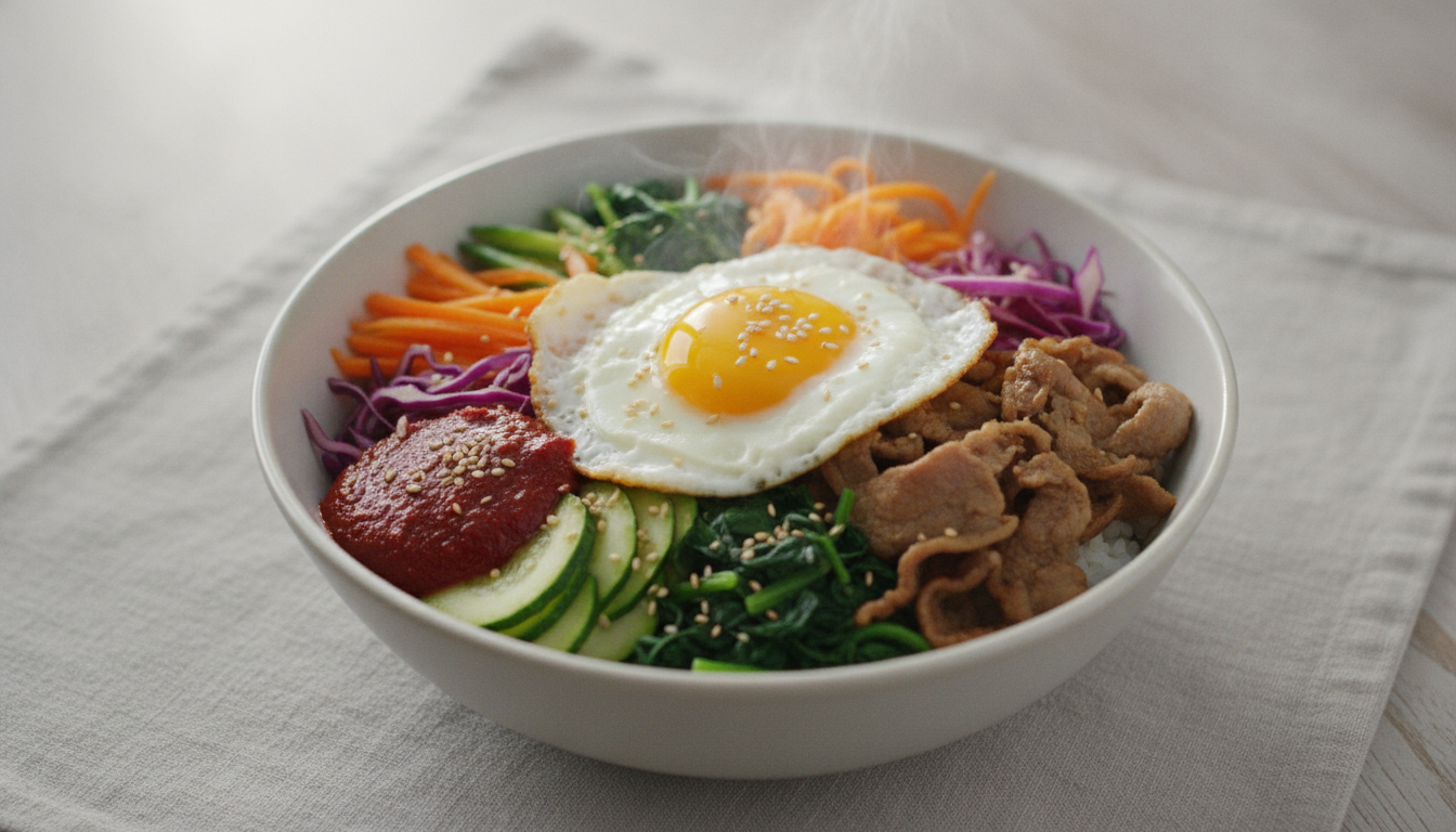 한돈 불고기 비빔밥