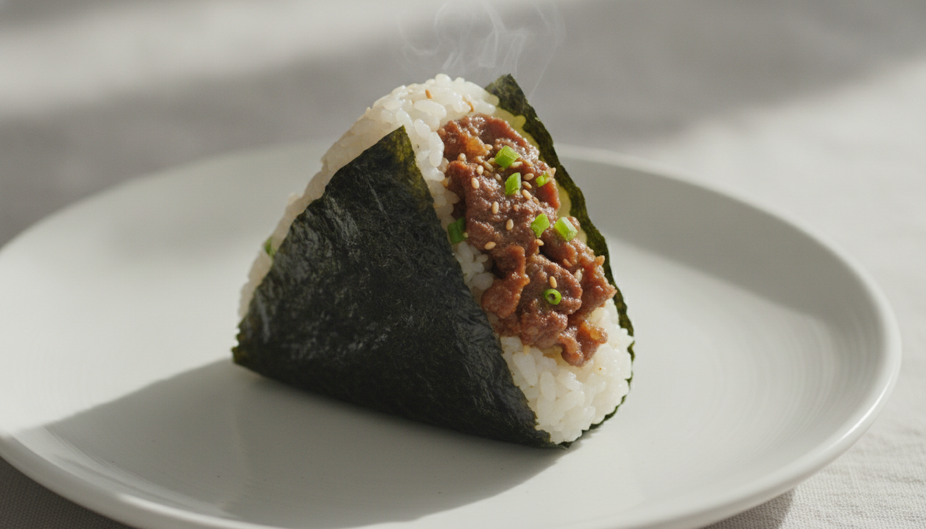 한우불고기 삼각김밥