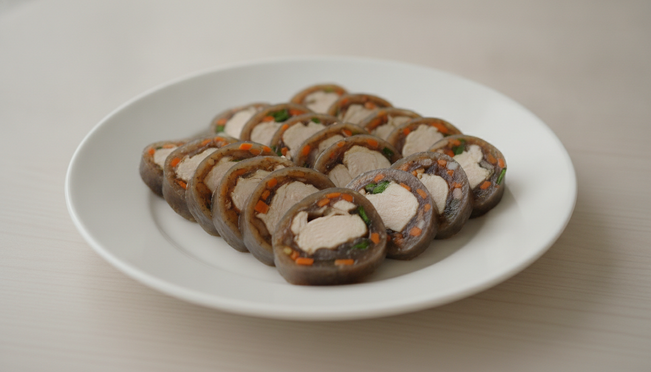 곤약 닭가슴살 순대