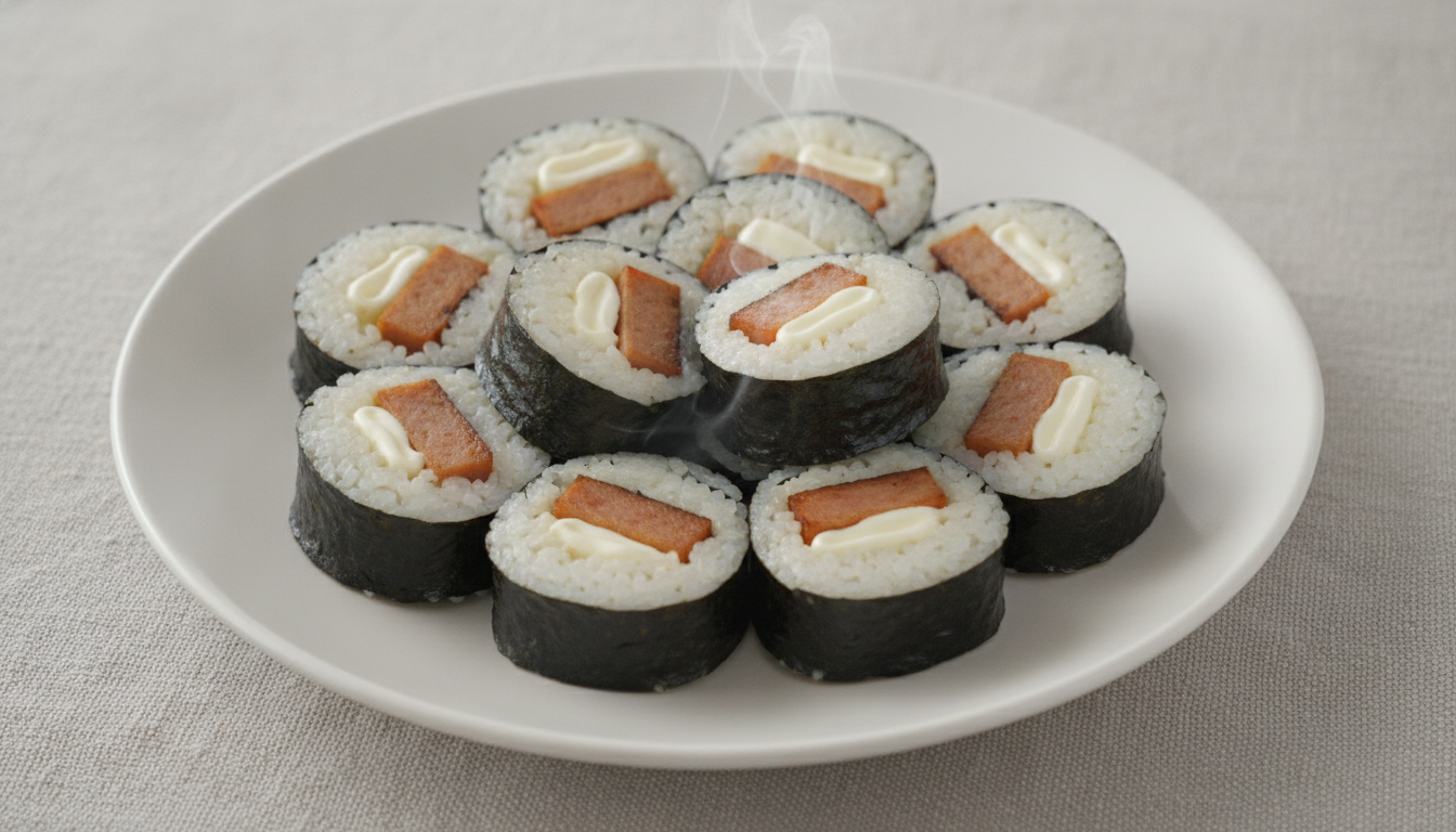스팸마요김밥
