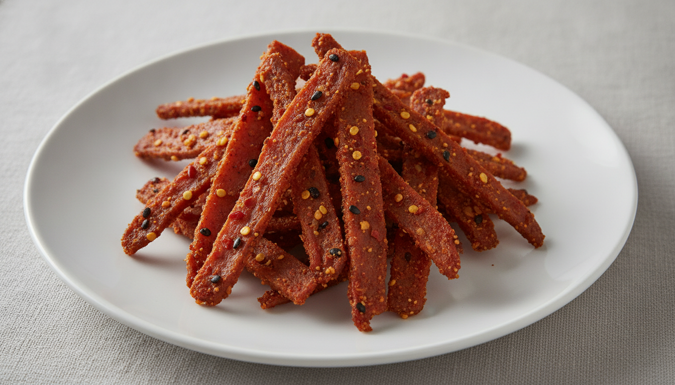 맛있닭 닭가슴살 육포 햄프씨드 매콤