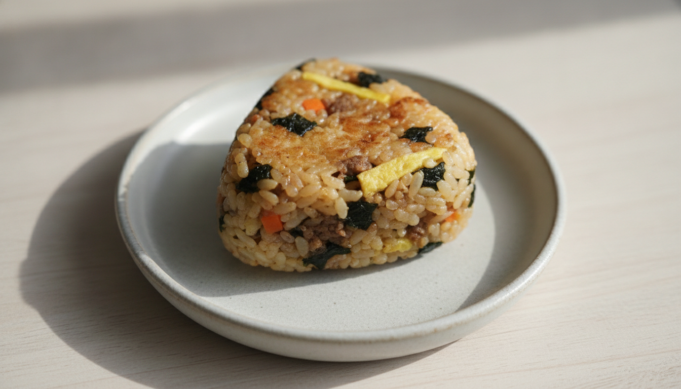 돌솥전주비빔 삼각김밥