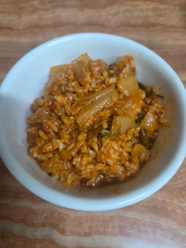 행복한님님의 MY RECIPE 김치볶음밥 후기 이미지