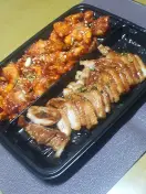 오리 바베큐 슬라이스