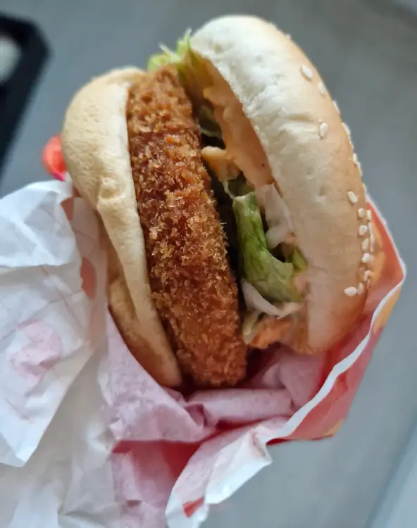 긍정여왕님의 롯데리아 새우버거 후기 이미지