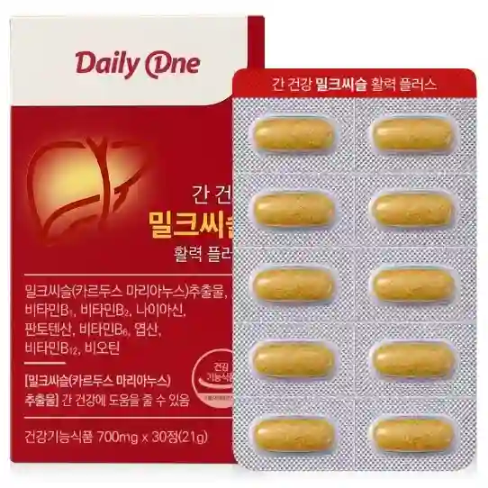 간 건강 밀크씨슬 활력 플러스