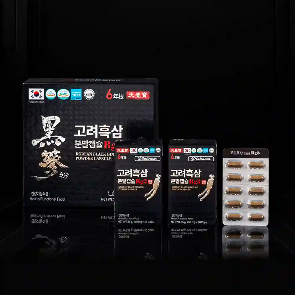 고려 흑삼 분말캡슐Rg 3