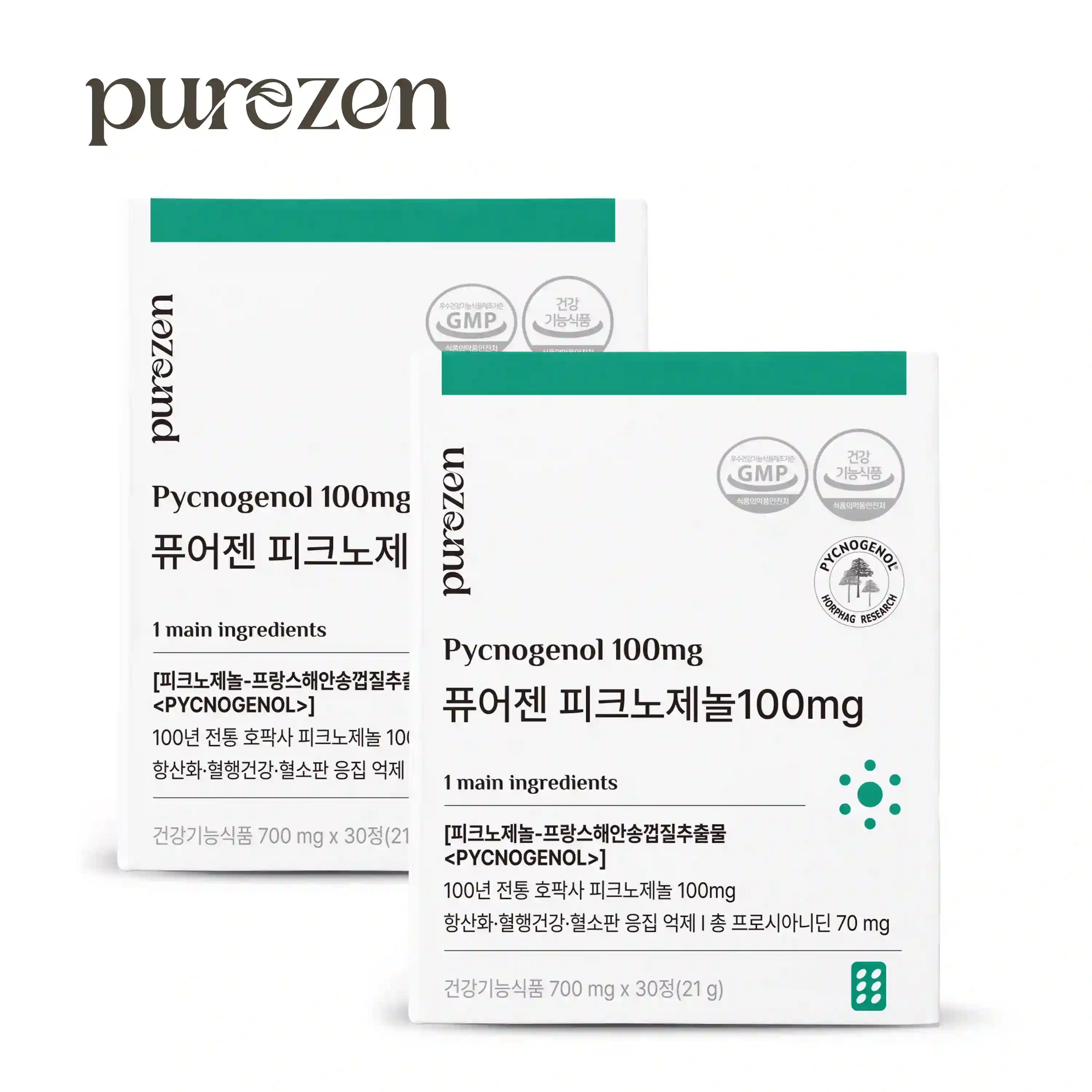 퓨어젠 피크노제놀100mg