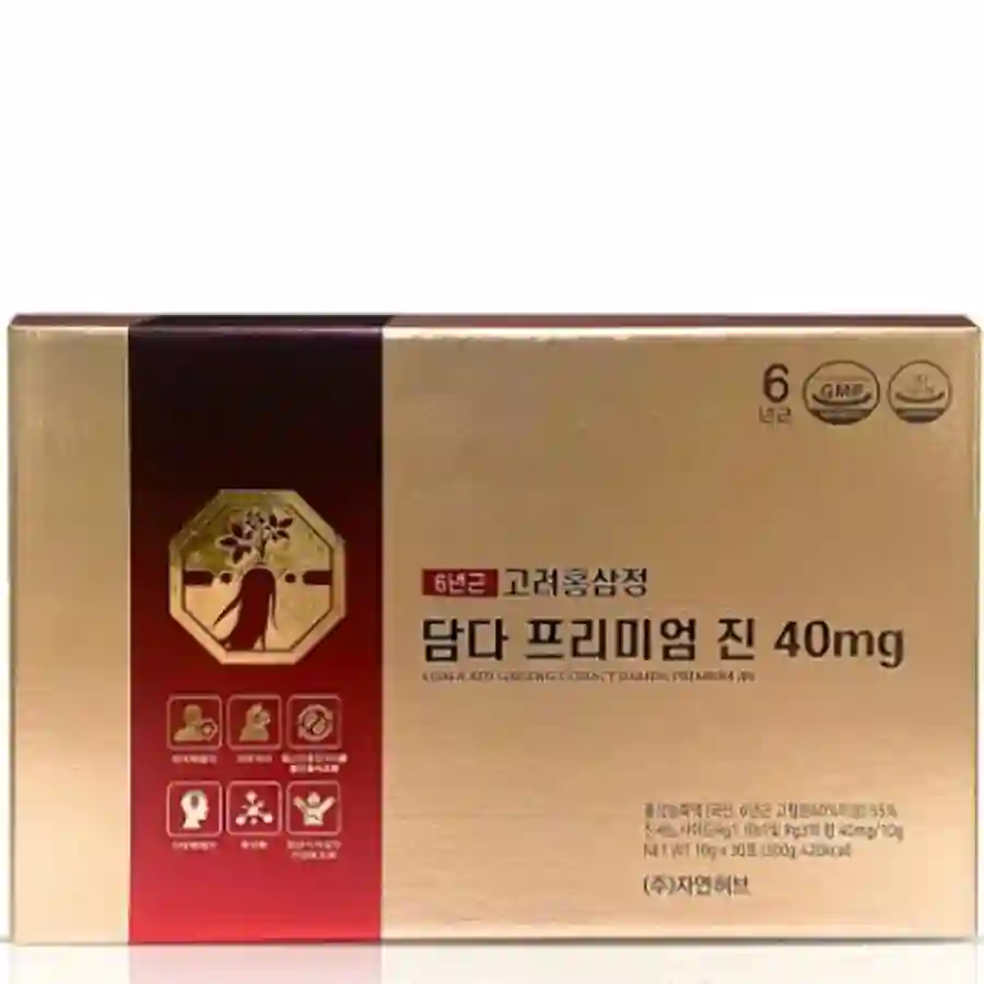 6 년근 고려 홍삼 정담다 프리미엄 진 40mg